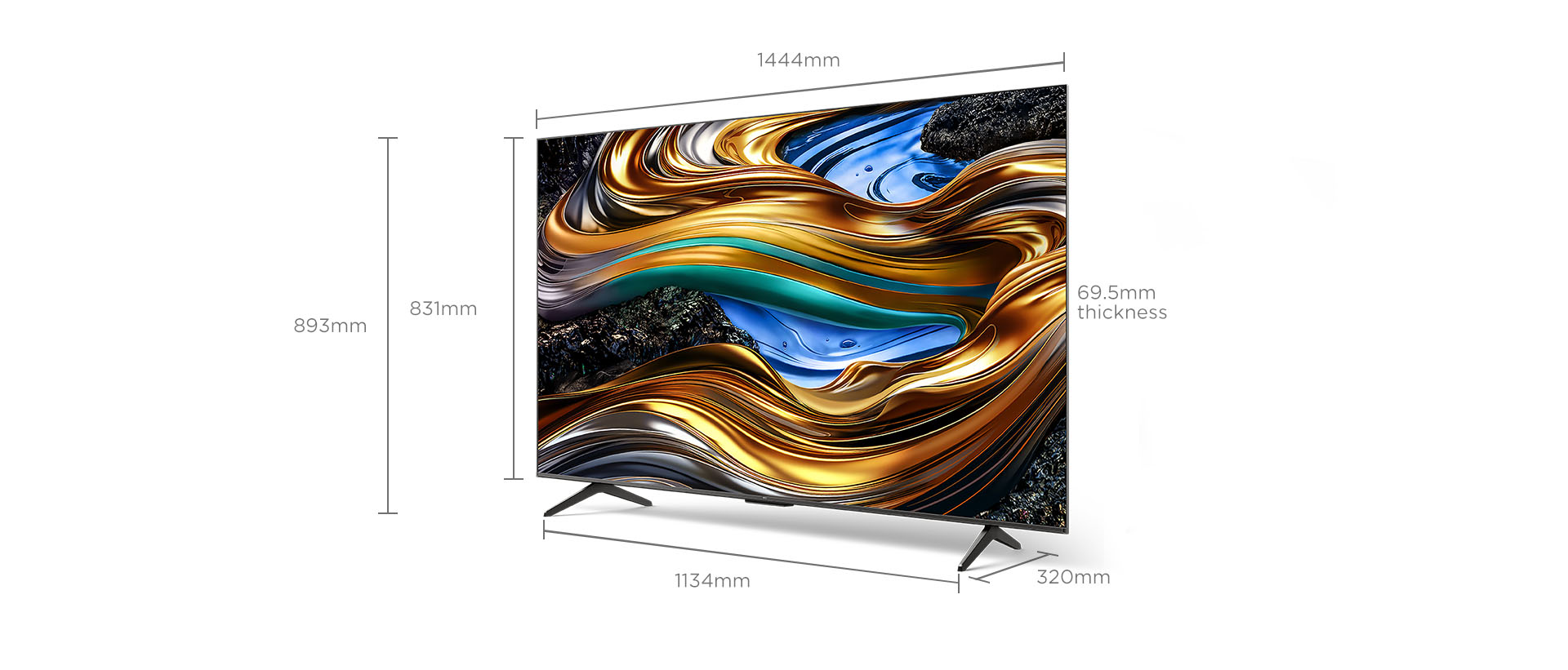 65 inch 南宫ng·28 P755 Smart TV
