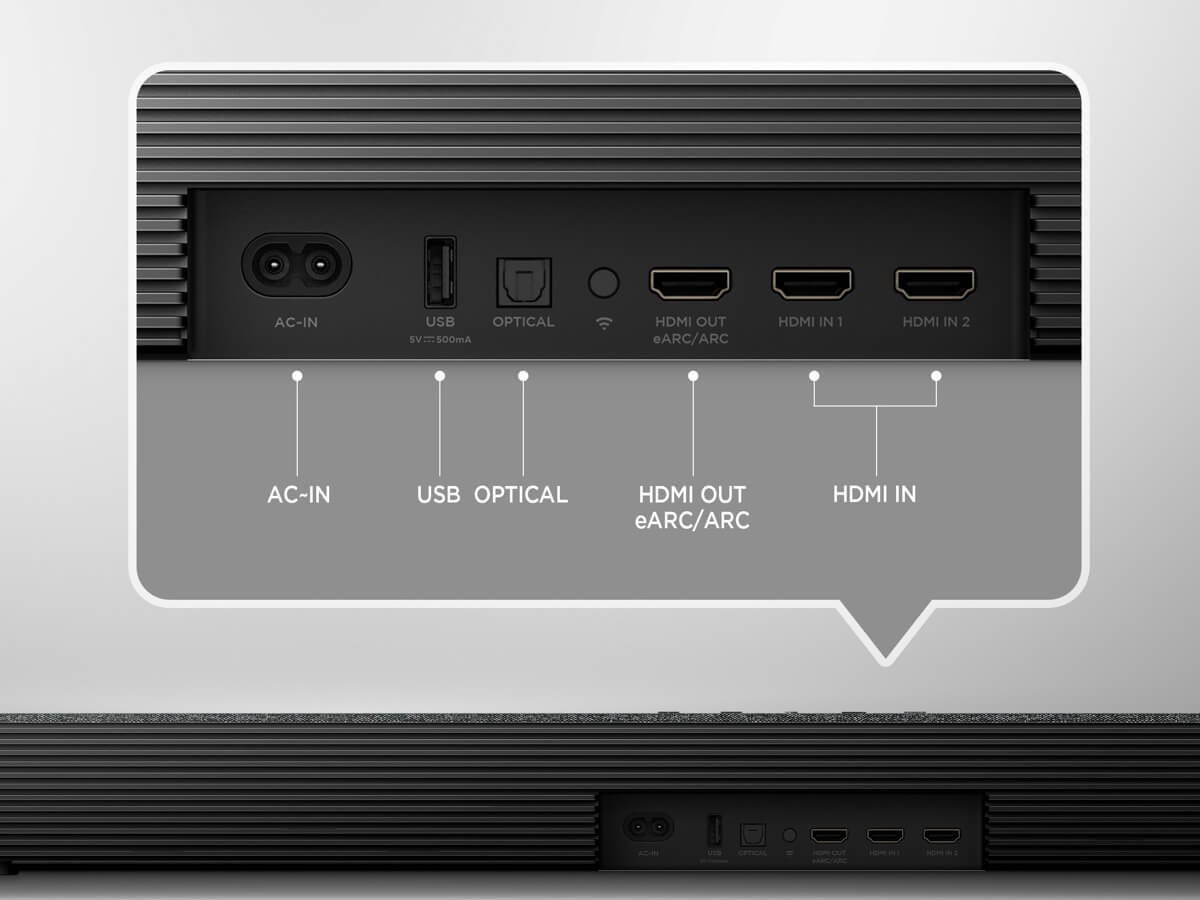 南宫ng·28 soundbar C935U HDMI